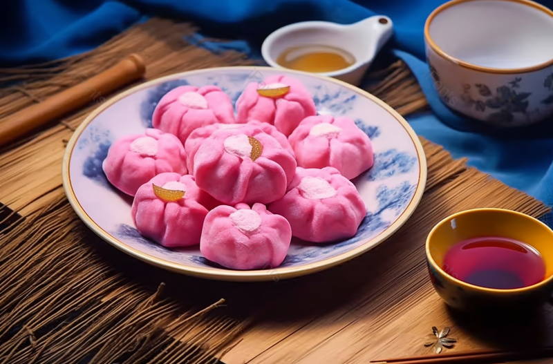 少量美味樱花酥,高清,摄影图,摄影图片,图片大全,摄影图免费下载